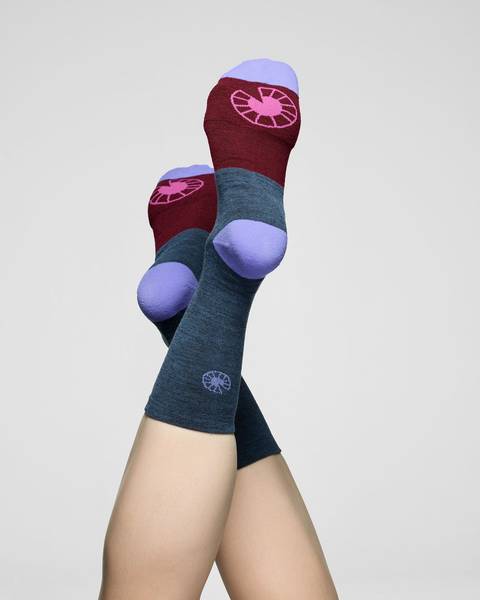 Merino Socks - Bluebell